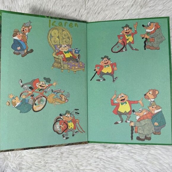 Vintage Set of 3 Disney Children's Books Peter & the Wolf/ Chip & Dale/ Mr. Toad - Picture 7 of 13